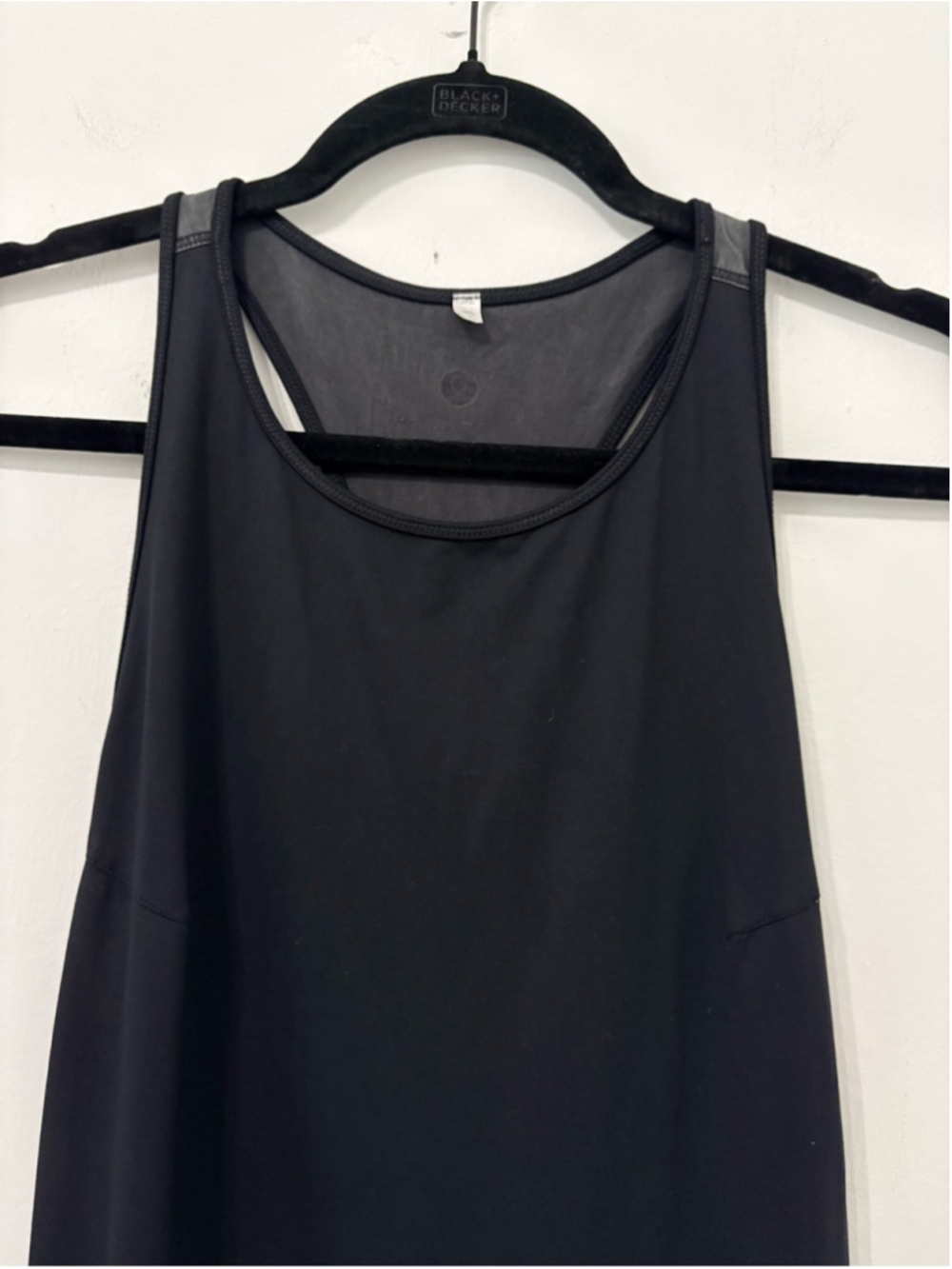 Lululemon Blissed Out Tank Dress Sz 2 Black Gray EUC - Picture 4 of 11